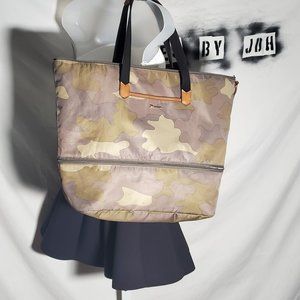 Your Adventure Awaits - Camo Expandable Travel Tote